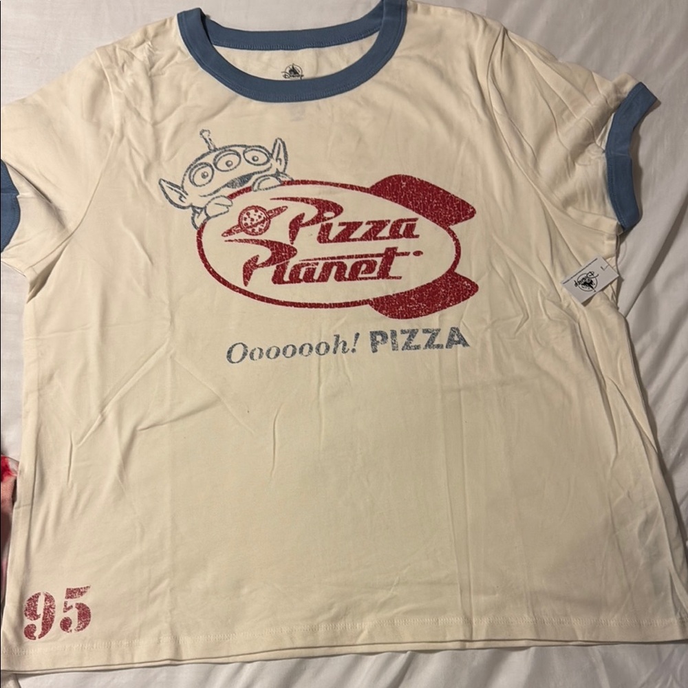 Disney Parks Pizza Planet Women’s T Shirt